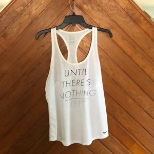 Womens, Large, Nike work out tank top. Worn once.